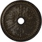 Ekena Millwork Winsor Ceiling Medallion (Fits Canopies up to 4"), 27 1/2"OD x 4"ID x 1 1/2"P, Stone Hearth Crackle CM27WISHC - alternate 1